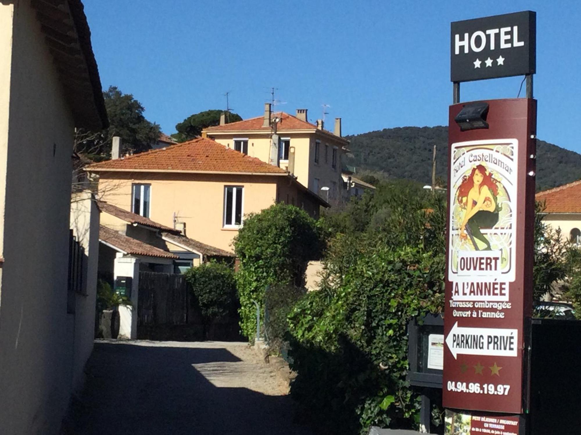 Hotel Le Castellamar Sainte-Maxime Eksteriør bilde